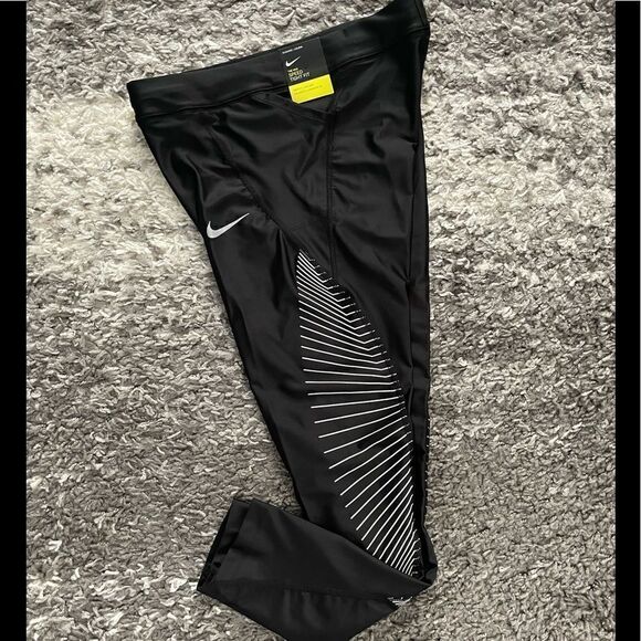 NWT Nike Power Speed Graphic Running Tight - Picture 3 of 9